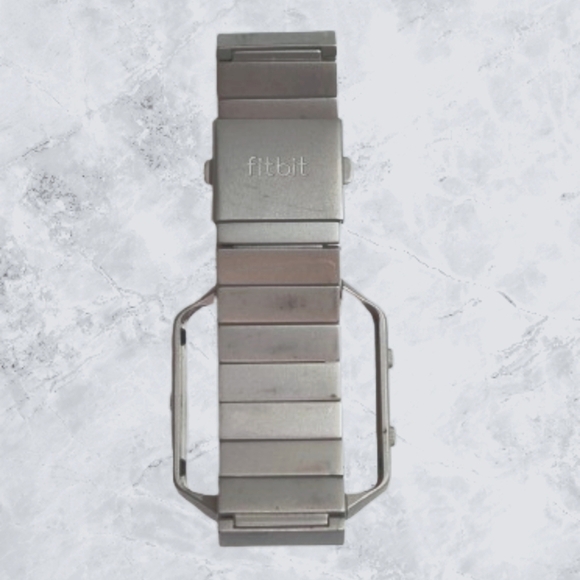 Fitbit Silver Metal Watch Band Blaze - Picture 3 of 5